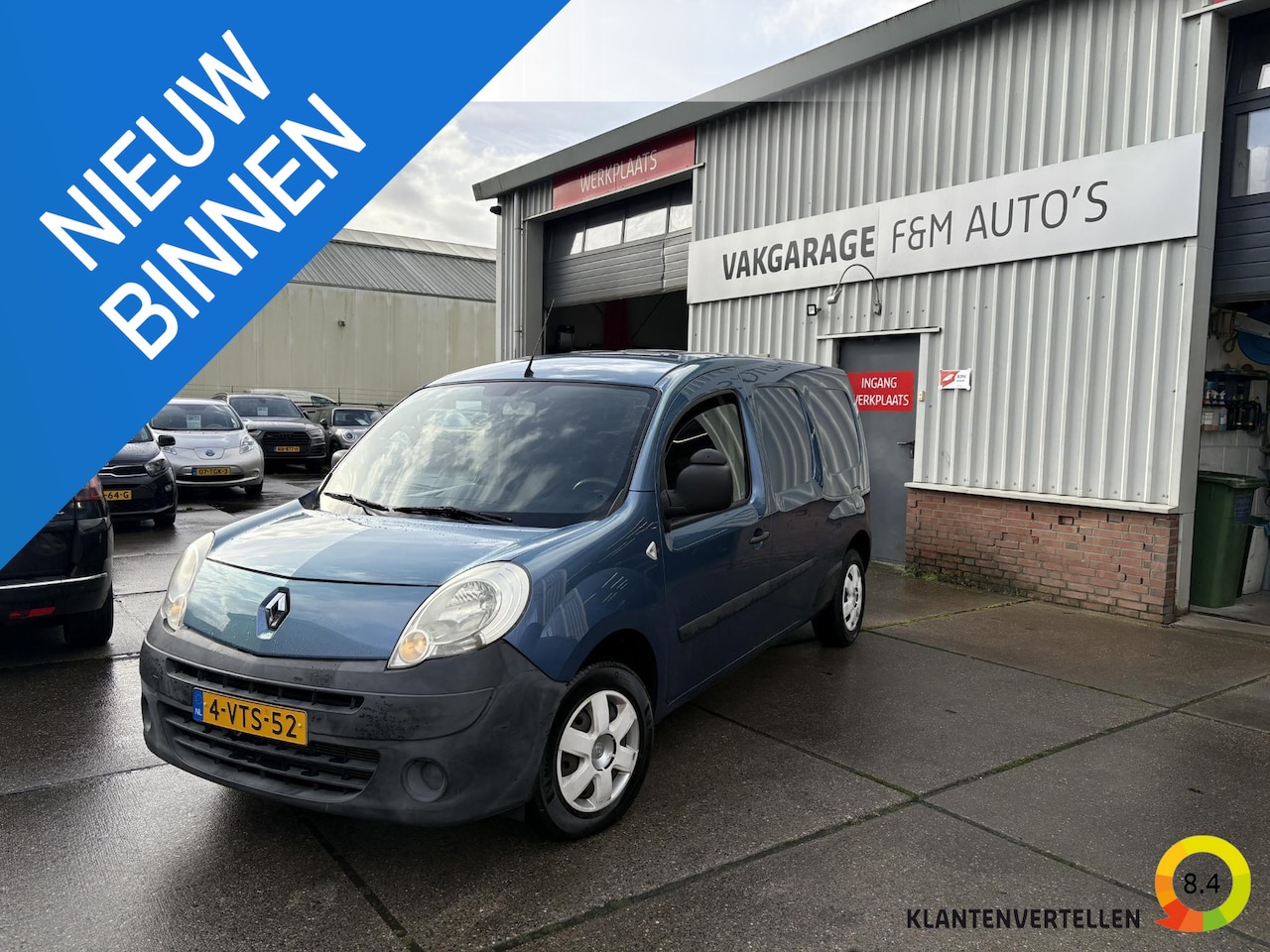 Renault Kangoo Express - 1.5 dCi 90 Express Maxi Black Edition 1.5 dCi 90 Express Maxi Black Edition - AutoWereld.nl