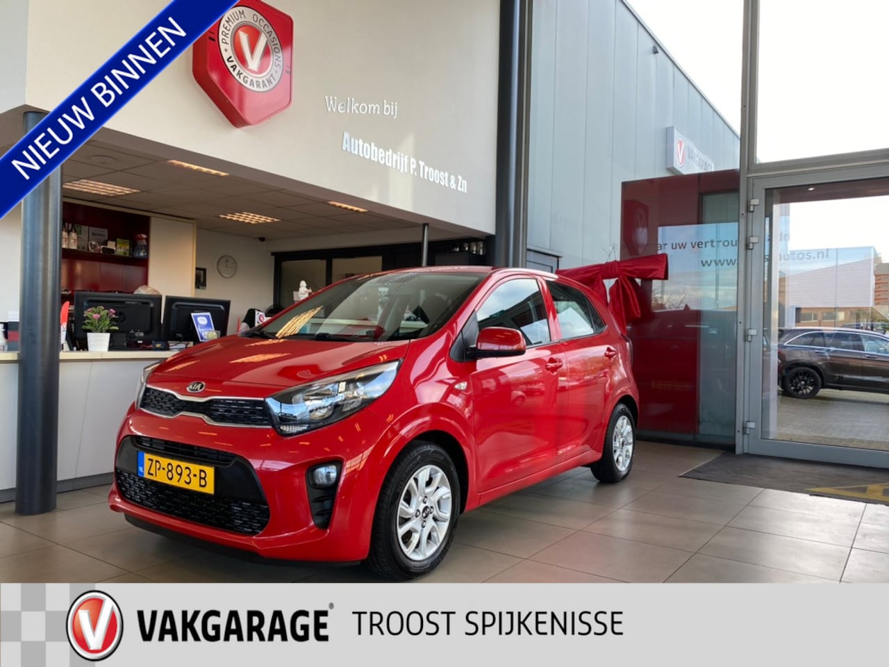 Kia Picanto - 1.0 MPi DynamicLine,Navigatie,Achteruitrijcamera,Airco,Cruisecontrol,Bluetooth met Spraakb - AutoWereld.nl