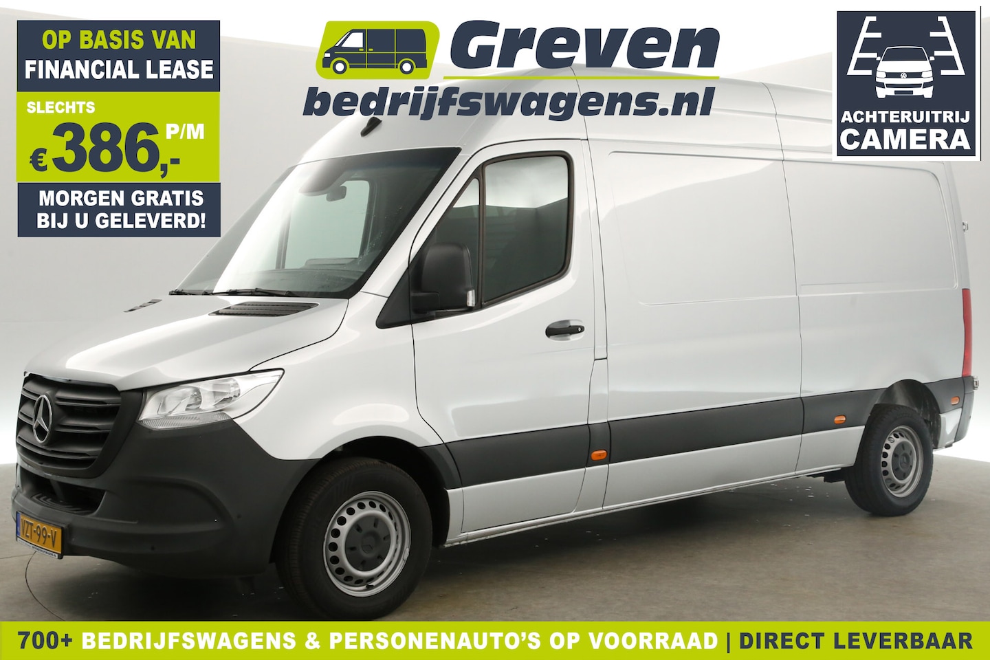 Mercedes-Benz Sprinter - 211 2.2 CDI L2H2 | Automaat | Airco Camera Carplay Navigatie PDC Elektrpakket - AutoWereld.nl