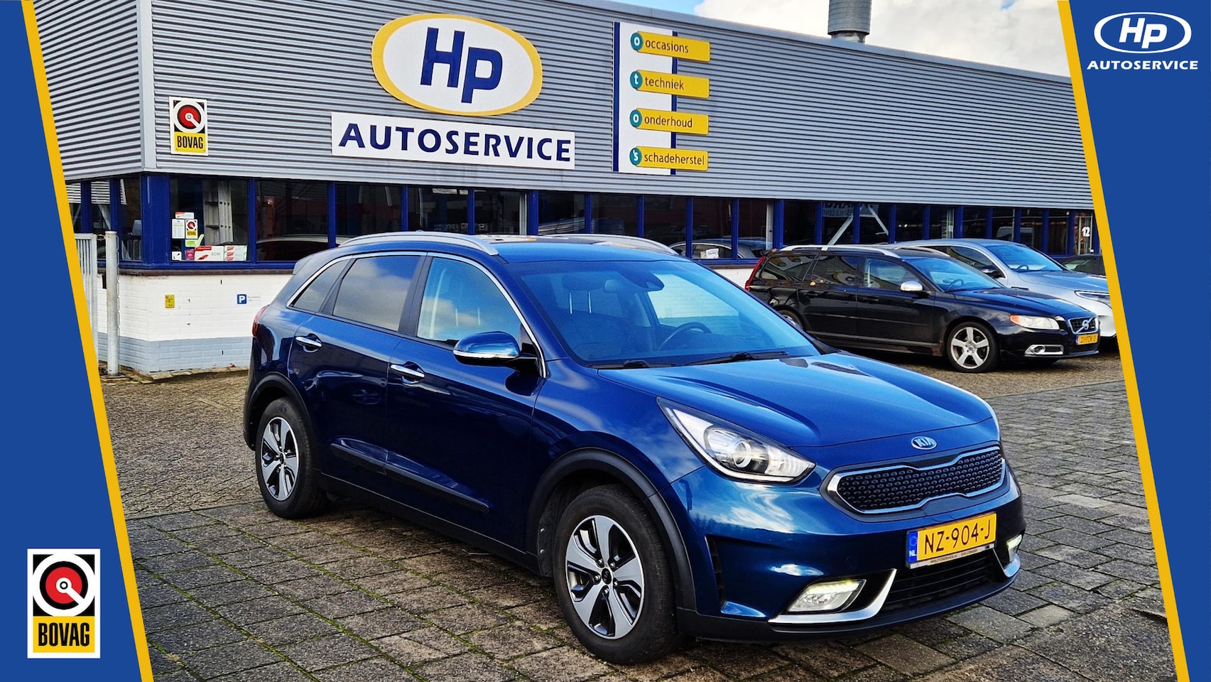 Kia Niro - 1.6 GDi Hybrid First Edition 1.6 GDi Hybrid First Edition - AutoWereld.nl