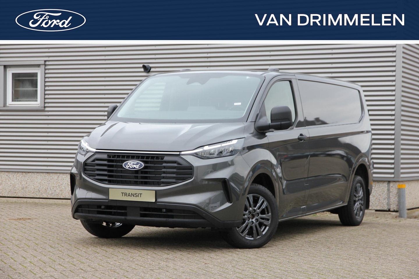 Ford Transit Custom - GB 2.0 EcoBlue 136pk L2H1 320 Trend 'Magnetic Grey' | OMVORMER | LED KOPLAMPEN | 17 INCH - AutoWereld.nl