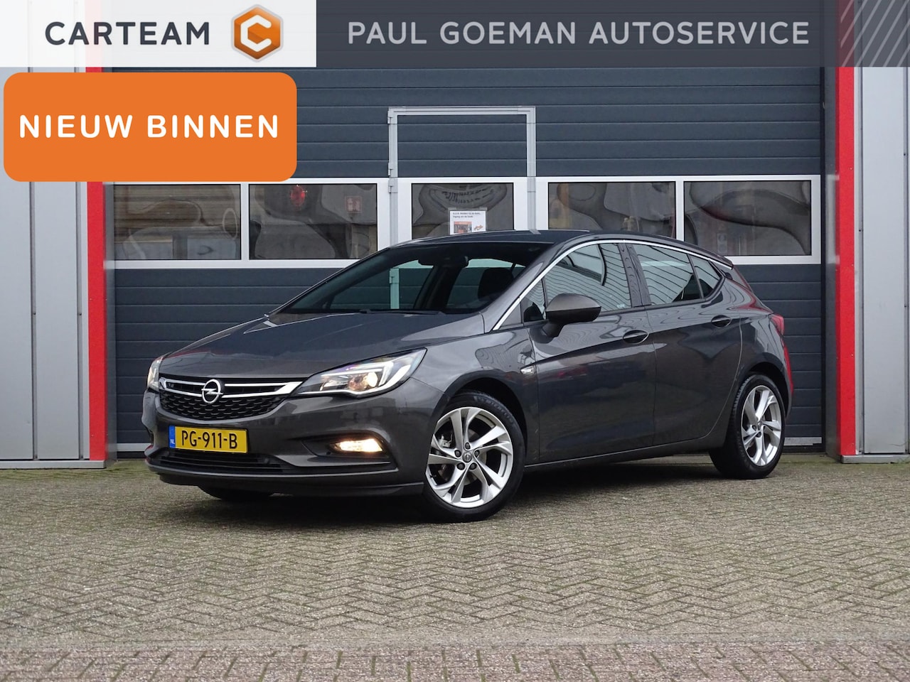 Opel Astra - 1.4 Turbo S/S | Lichtmetaal | Navi | Clima | Parkeer sensoren | - AutoWereld.nl