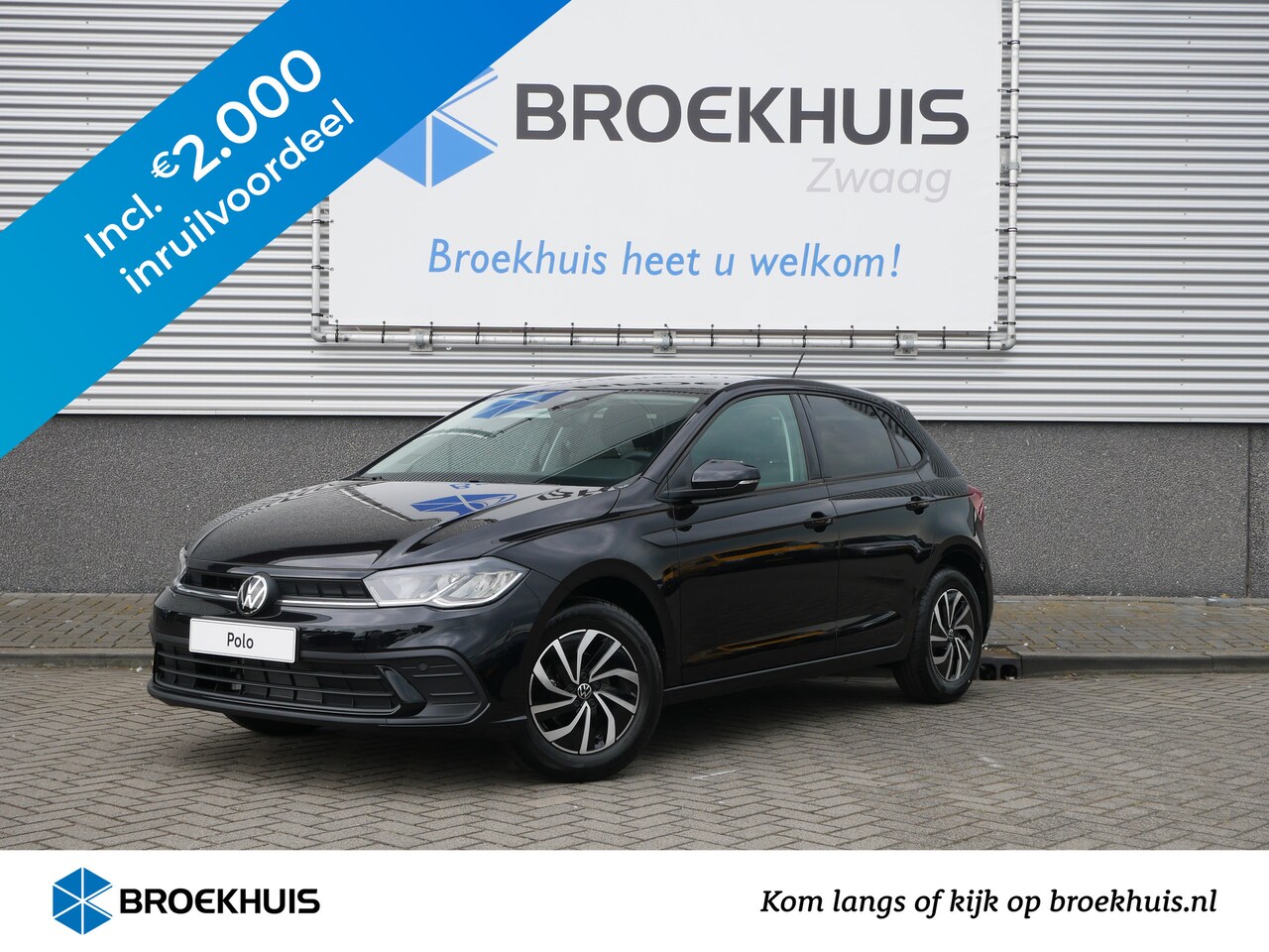 Volkswagen Polo - 1.0 TSI 95 5MT Life Edition Inclusief € 2000,- inruilvoordeel | 'App-Connect' draadloze sm - AutoWereld.nl