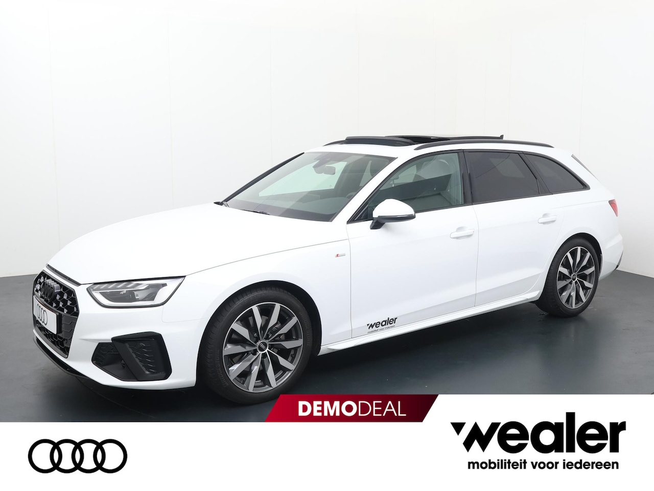 Audi A4 Avant - 35 TFSI S edition Competition Panoramadak | Keyless Entry | Zwart Optiek Pakket Plus | Sto - AutoWereld.nl