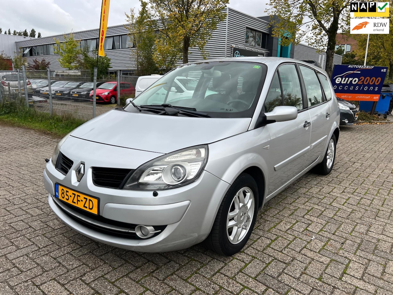 Renault Grand Scénic - 1.6-16V Tech Line|Navigatie|Pdc|Leder|Netjes - AutoWereld.nl