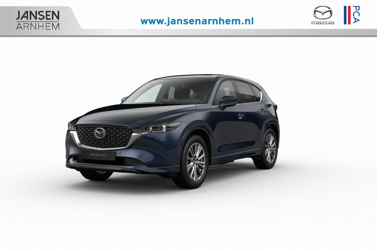 Mazda CX-5 - e-Skyactiv G 165 6AT FWD Takumi Sunroof Pack | 19-inch lichtmetalen velgen, Bright Silver - AutoWereld.nl