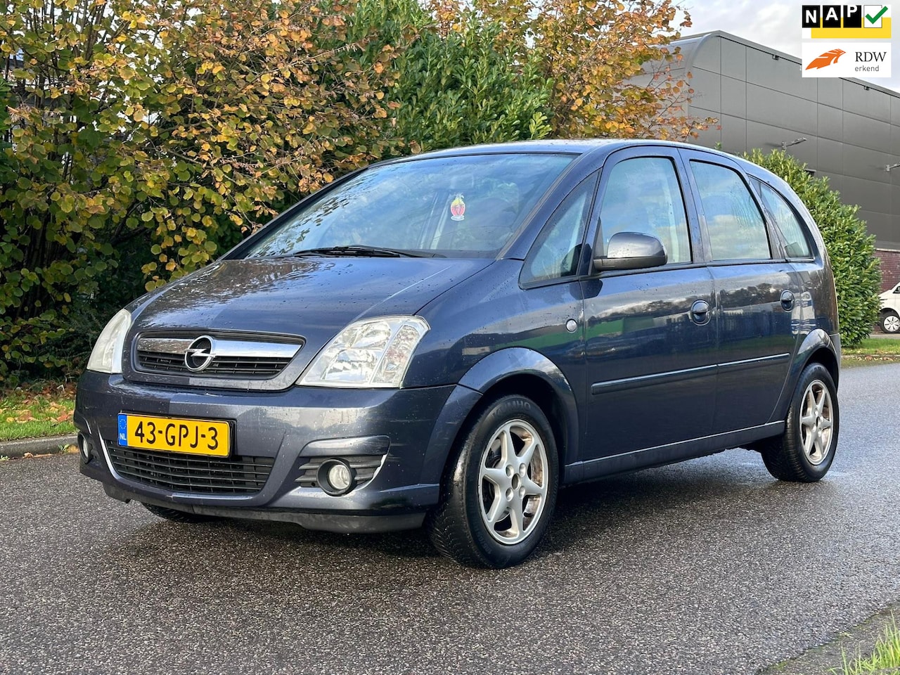 Opel Meriva - 1.6-16V Temptation Airco*Trekhaak*18-04-2025 APK*NAP*LM velgen* - AutoWereld.nl