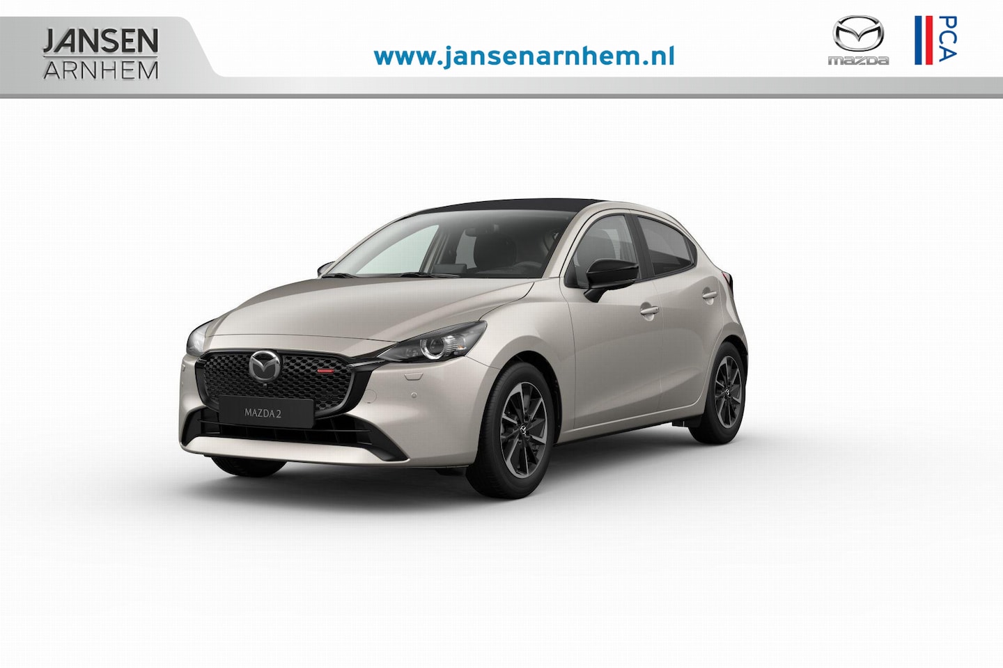 Mazda 2 - e-Skyactiv G 90 6MT Homura Aka Driver Assistance Pack | 360° View Monitor | 8-inch LCD tou - AutoWereld.nl