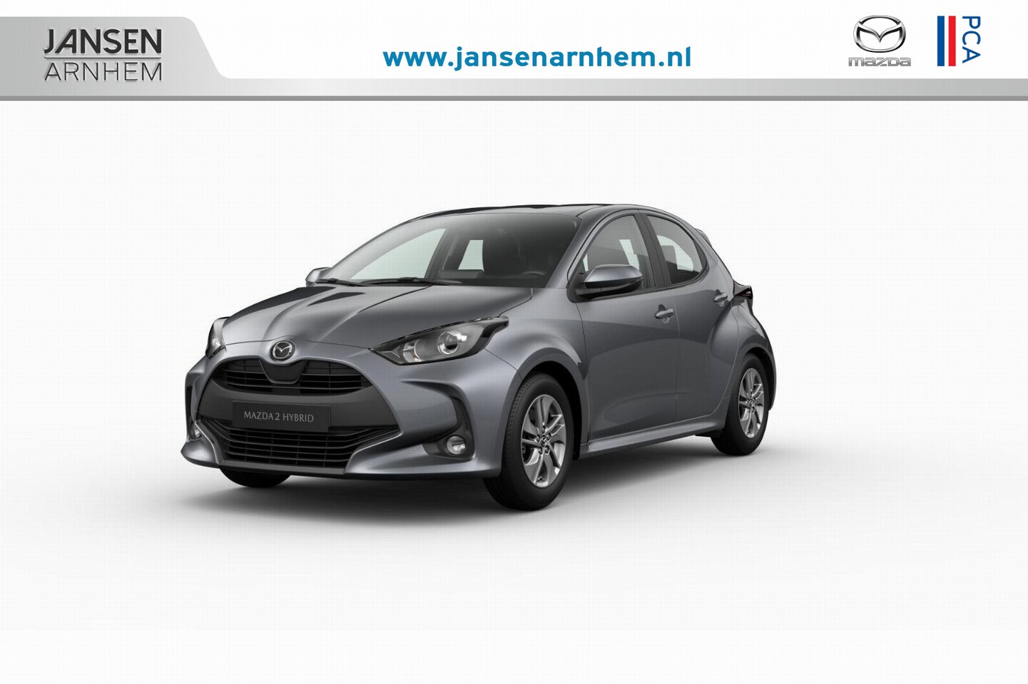 Mazda 2 Hybrid - 116 1AT Agile | 15-inch lichtmetalen velgen, Silver | 6 speakers | Achteruitrijcamera - AutoWereld.nl