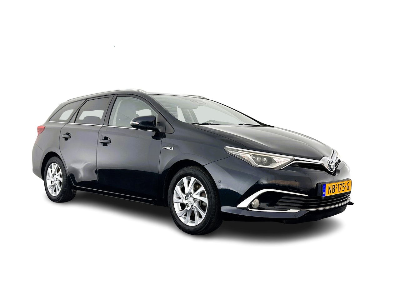 Toyota Auris Touring Sports - 1.8 Hybrid Lease pro (INCL.BTW) Aut. *PANO | 1/2LEDER | XENON | NAVI-FULLMAP | KEYLESS | C - AutoWereld.nl