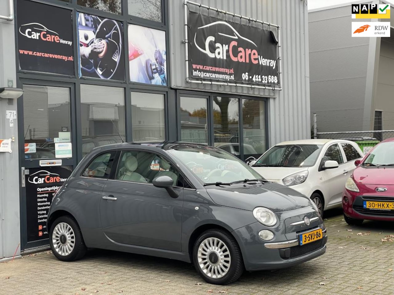 Fiat 500 - 1.2 Pop|AIRCO|APK06-2025|PANORAMADAK| - AutoWereld.nl