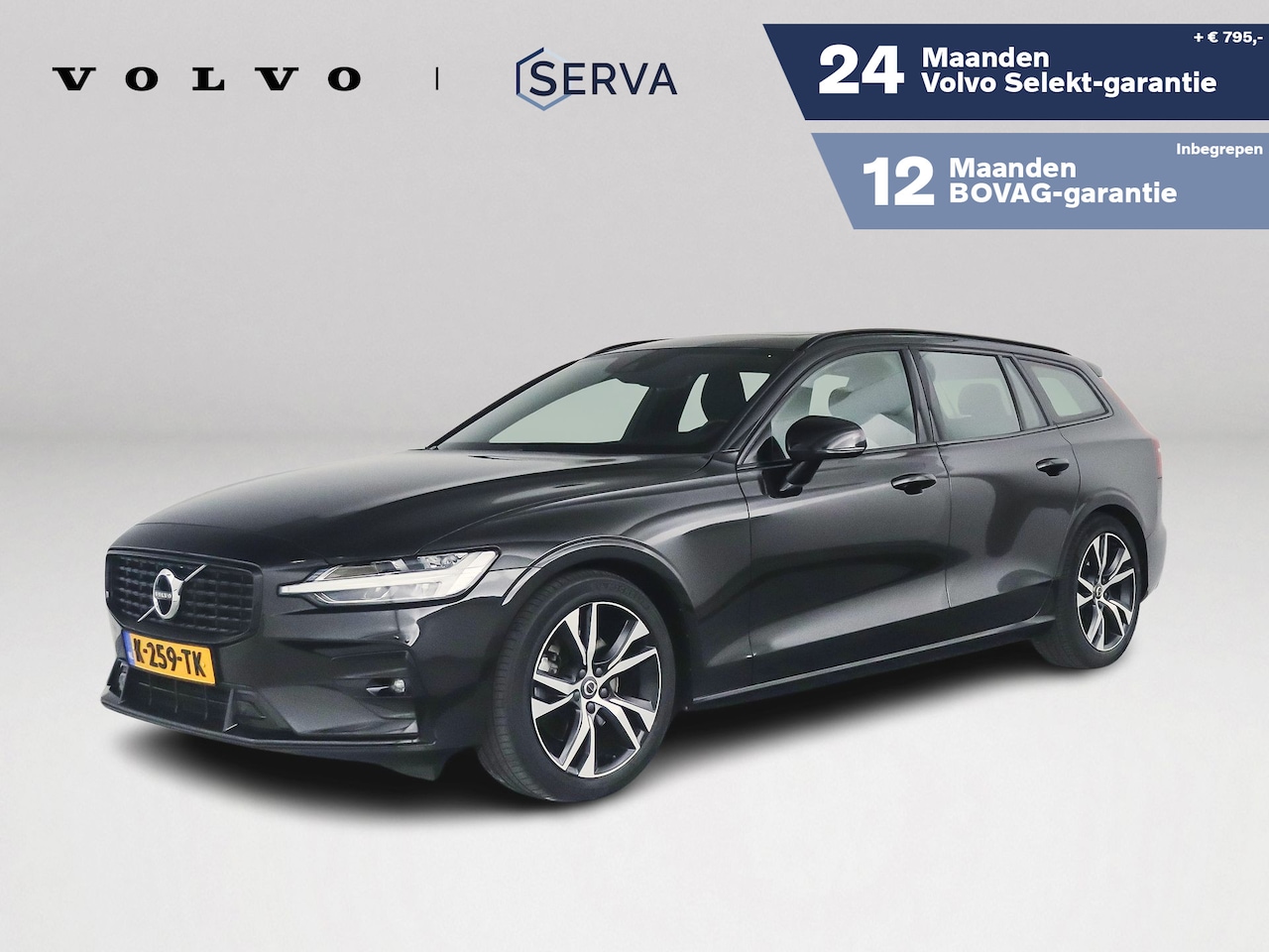 Volvo V60 - B3 R-Design | Panoramadak | Stoel- en stuurverwarming | Parkeercamera | Harman Kardon | - AutoWereld.nl