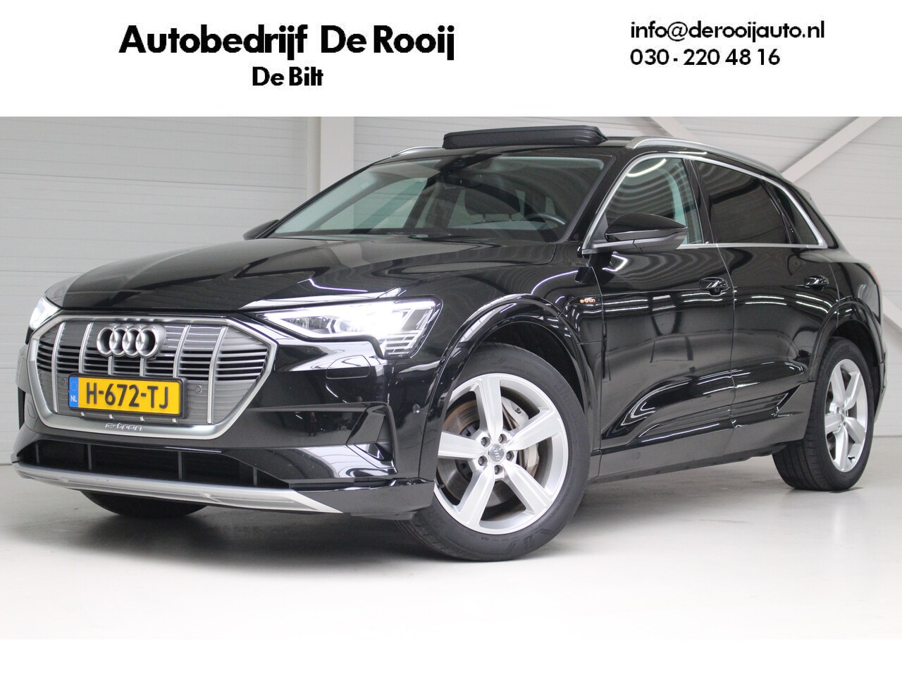 Audi e-tron - e-tron 50 quattro Launch edition plus 71 kWh Panoramadak | Leder | Led Verlichting | 4% Bi - AutoWereld.nl