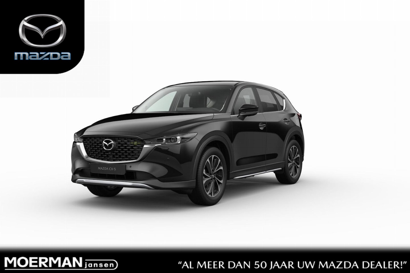 Mazda CX-5 - e-Skyactiv G 165 6AT FWD Newground | 19-inch lichtmetalen velgen, Black Metallic | 360° Vi - AutoWereld.nl