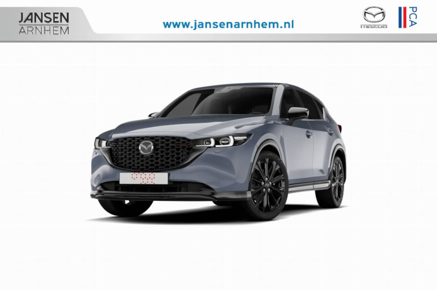 Mazda CX-5 - e-Skyactiv G 165 6AT FWD Homura Comfort Pack | 19-inch lichtmetalen velgen, Black Metallic - AutoWereld.nl