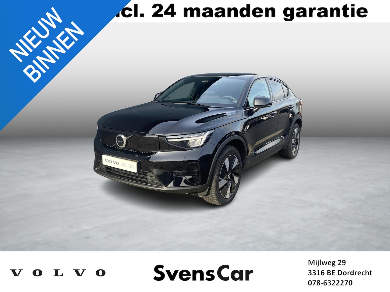 Volvo C40 - Single Motor Extended Range Plus 82 kWh | Stoelverwarming | Extra getint glas | Panormadak - AutoWereld.nl