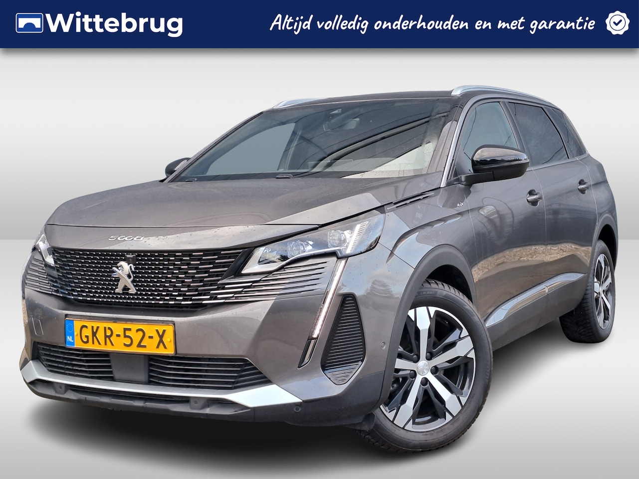 Peugeot 5008 - 1.2 PureTech GT Automaat | Navigatie | Adaptive Cruise control | Parkeercamera - AutoWereld.nl