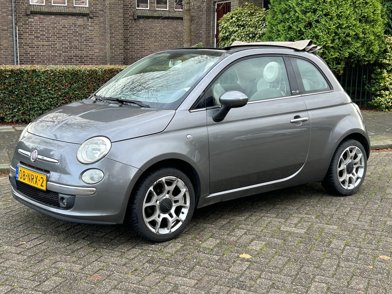 Fiat 500 C - 1.2 Pop cabriolet! automaat! airco! pdc! nieuwe distributieriem! - AutoWereld.nl