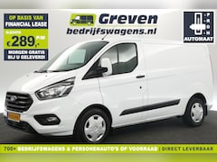 Ford Transit Custom - 2.0 TDCI L1H1 Automaat Airco Cruise 3 Persoons PDC LED Elektrpakket Schuifdeur Trekhaak