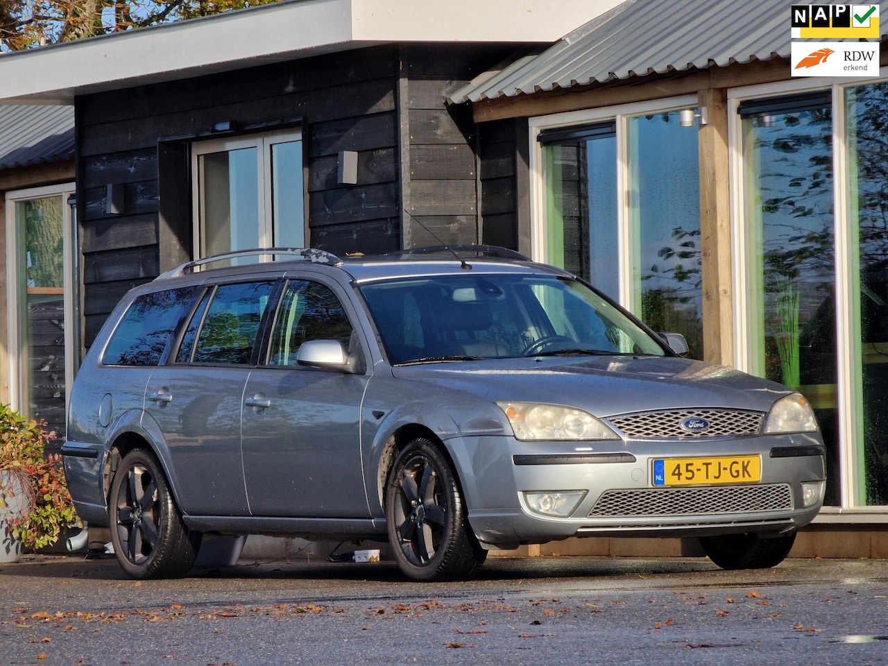 Ford Mondeo Wagon - 1.8-16V Platinum 1.8-16V Platinum (APK 10-7-2025 / Cruise / Half Leder / Stoelverwarming) - AutoWereld.nl