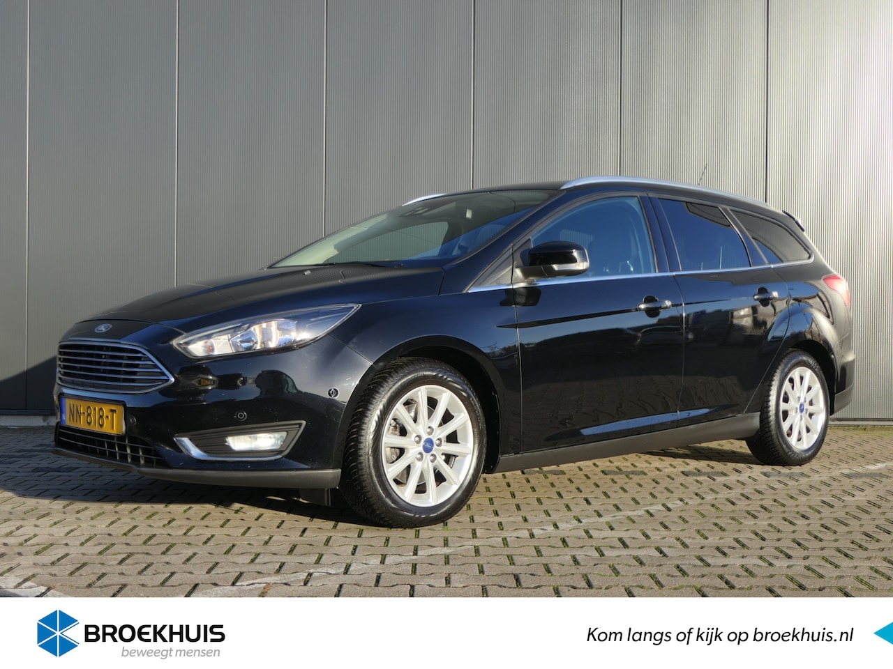 Ford Focus Wagon - 1.5 Titanium Cruise control | Airco | Stoel & stuur- verwarming | Camera achter | Parkeers - AutoWereld.nl