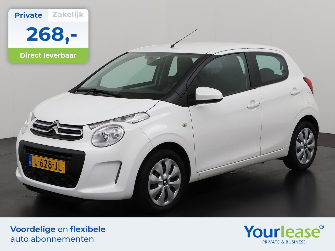 Citroën C1 - 1.0 VTi Feel | All-in 268,- Private Lease | Zondag Open! - AutoWereld.nl