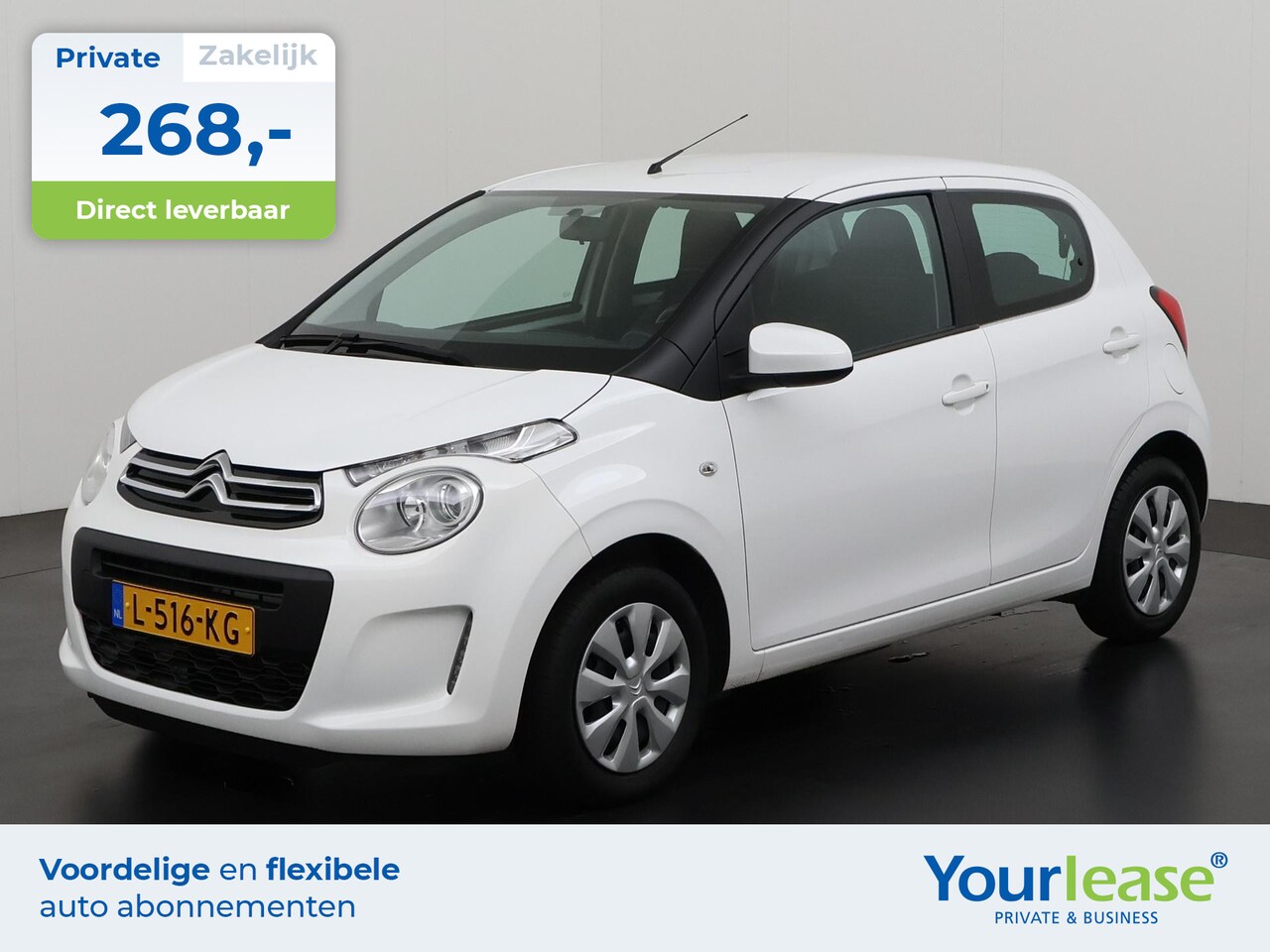 Citroën C1 - 1.0 VTi Feel | All-in 268,- Private Lease | Zondag Open! - AutoWereld.nl