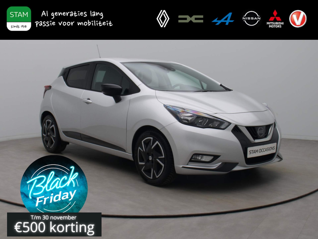 Nissan Micra - IG-T 90pk N-Design Airco | BOSE | Navi | Parksens. a. - AutoWereld.nl