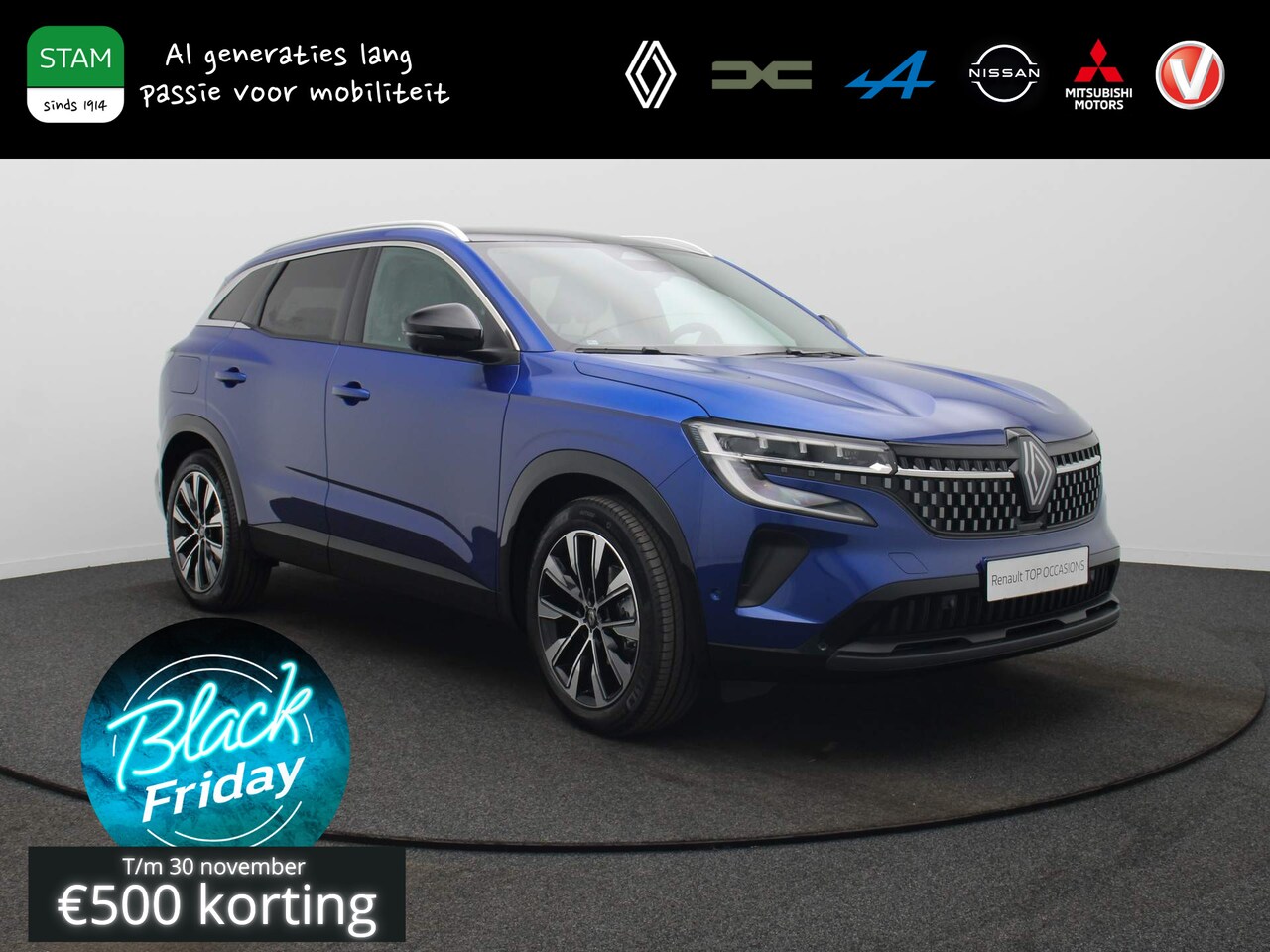 Renault Austral - Mild Hybrid Advanced 130pk Techno Adapt. cruise | 360° Camera | Panoramadak | Stoel-/voorr - AutoWereld.nl