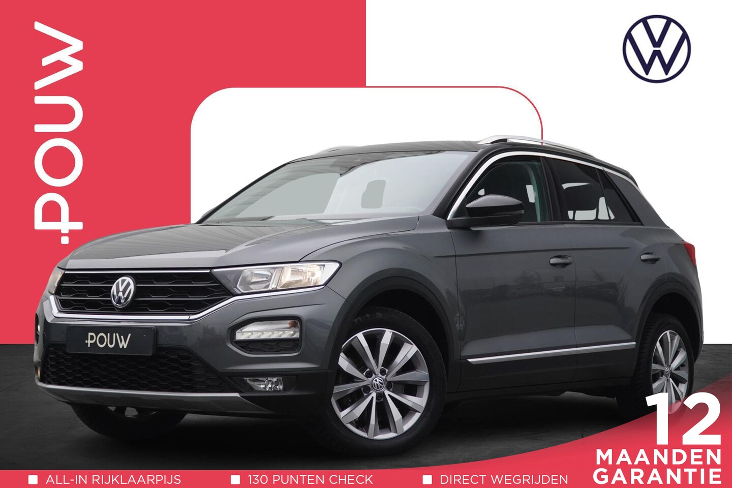 Volkswagen T-Roc - 1.0 TSI 115pk Style | Navigatie | Parkeersensoren | Apple CarPlay / Android Auto - AutoWereld.nl