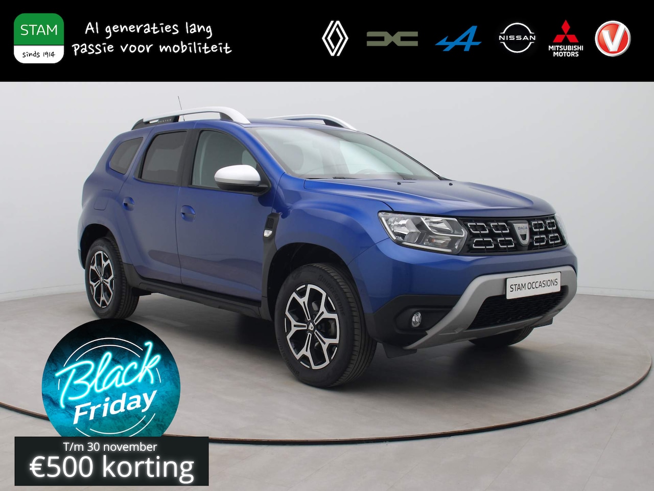 Dacia Duster - TCe 92pk Bi-Fuel Prestige Camera | Climate | Dodehoeksens. | LPG | Navi | Trekhaak - AutoWereld.nl