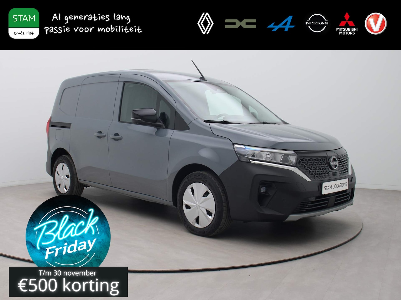 Nissan Townstar - 123pk Tekna L1 45 kWh Adapt. Cruise | 360° Camera | Climate | Navi - AutoWereld.nl