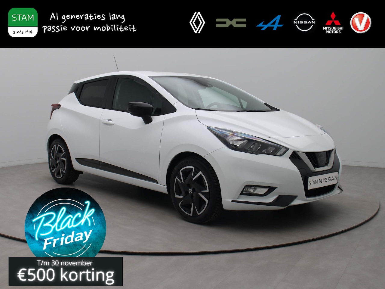 Nissan Micra - 93pk IG-T N-Design Airco | BOSE | Navi | Parksens. a. - AutoWereld.nl