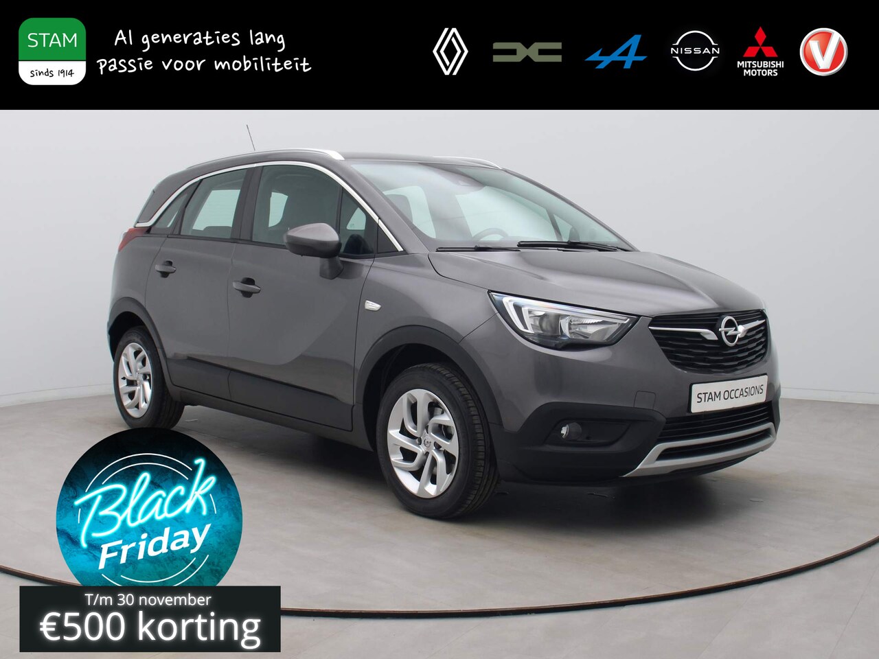 Opel Crossland X - 111pk Turbo Innovation Climate | Cruise | Navi | Parksens. a. - AutoWereld.nl