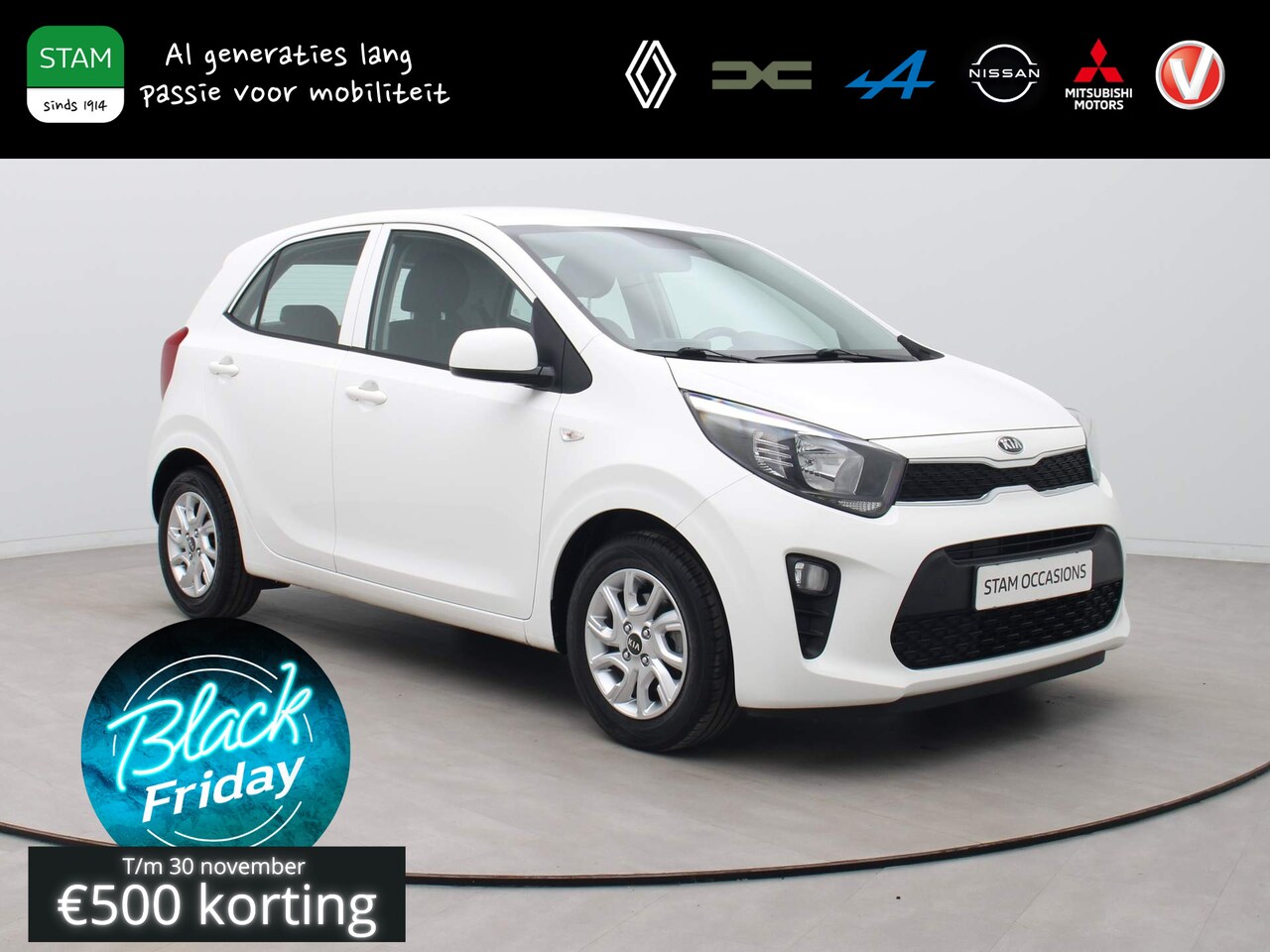 Kia Picanto - 67pk MPi DynamicLine Airco | Camera | Cruise | Navi - AutoWereld.nl