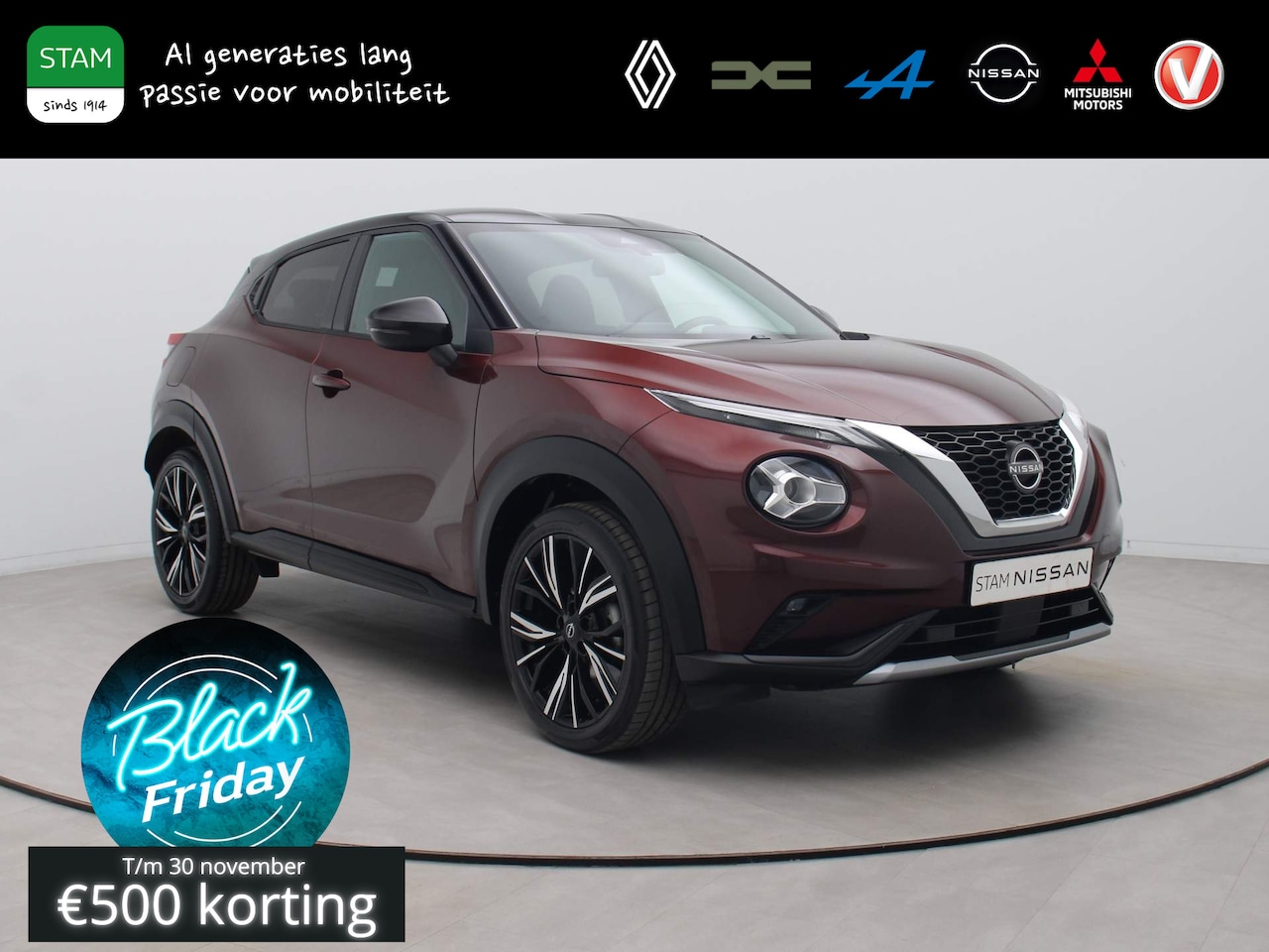 Nissan Juke - 115pk DIG-T N-Design AUTOMAAT Camera | Climate | Navi | Parksens. v+a | 19" Velgen - AutoWereld.nl