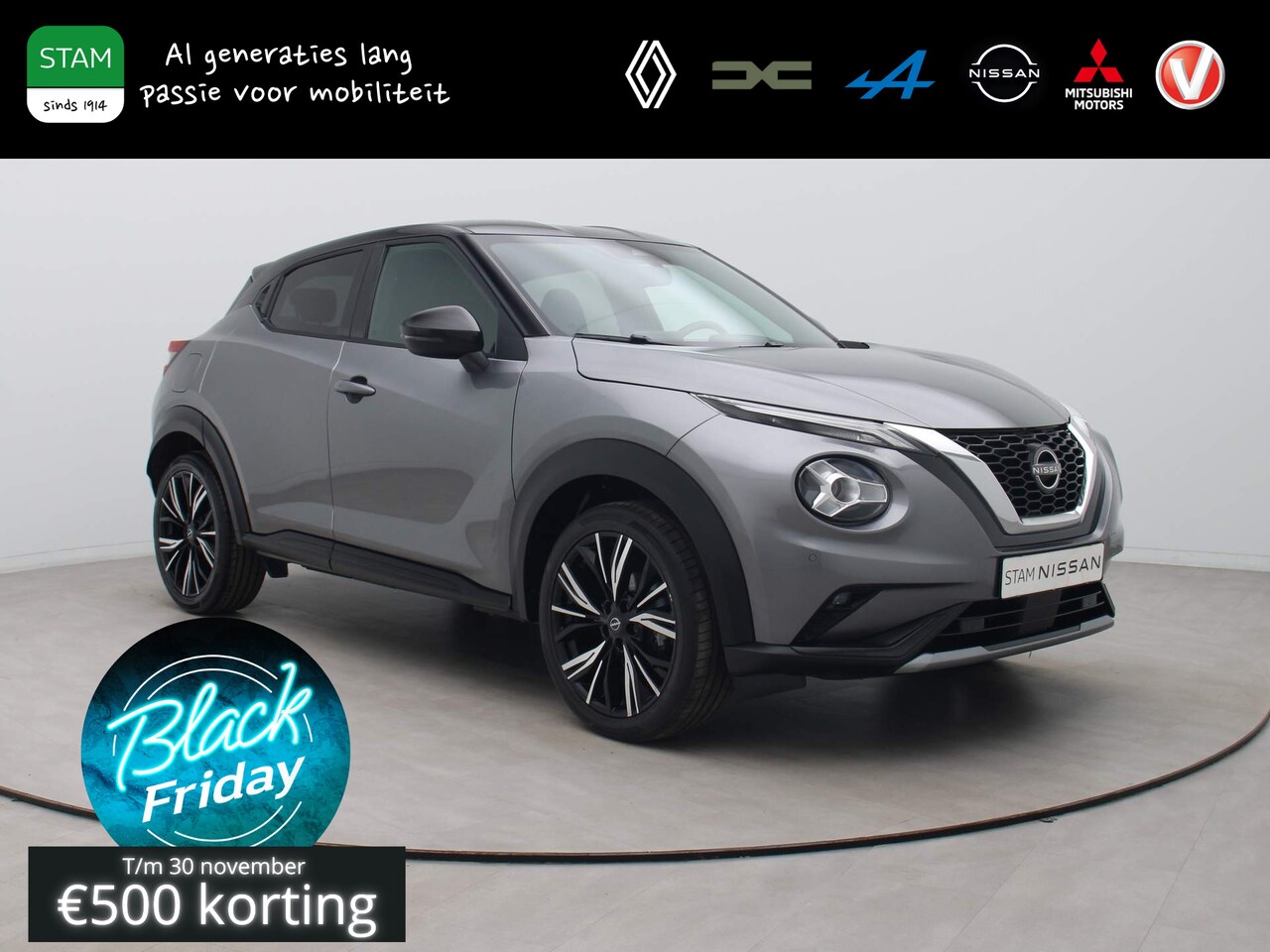 Nissan Juke - 115pk DIG-T N-Design Automaat Camera | Climate | Navi | Parksens. v+a | 19" Velgen - AutoWereld.nl