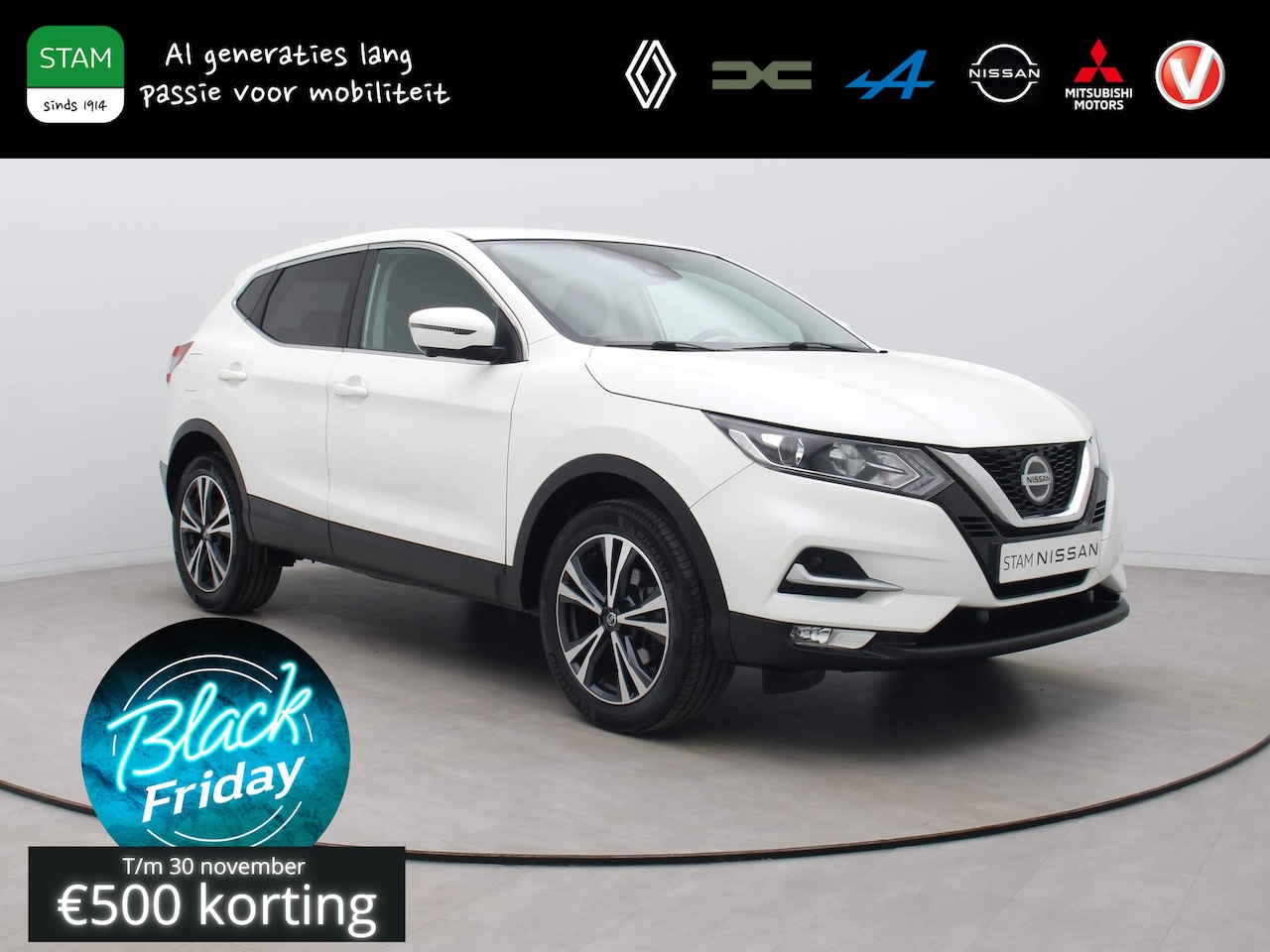 Nissan Qashqai - 140pk DIG-T N-Connecta 360° Camera | Climate | Navi | Trekhaak afneembaar - AutoWereld.nl