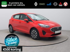 Ford Fiesta - 100pk EcoBoost Titanium Carplay | Climate | Cruise | Keyless | Parksens. achter