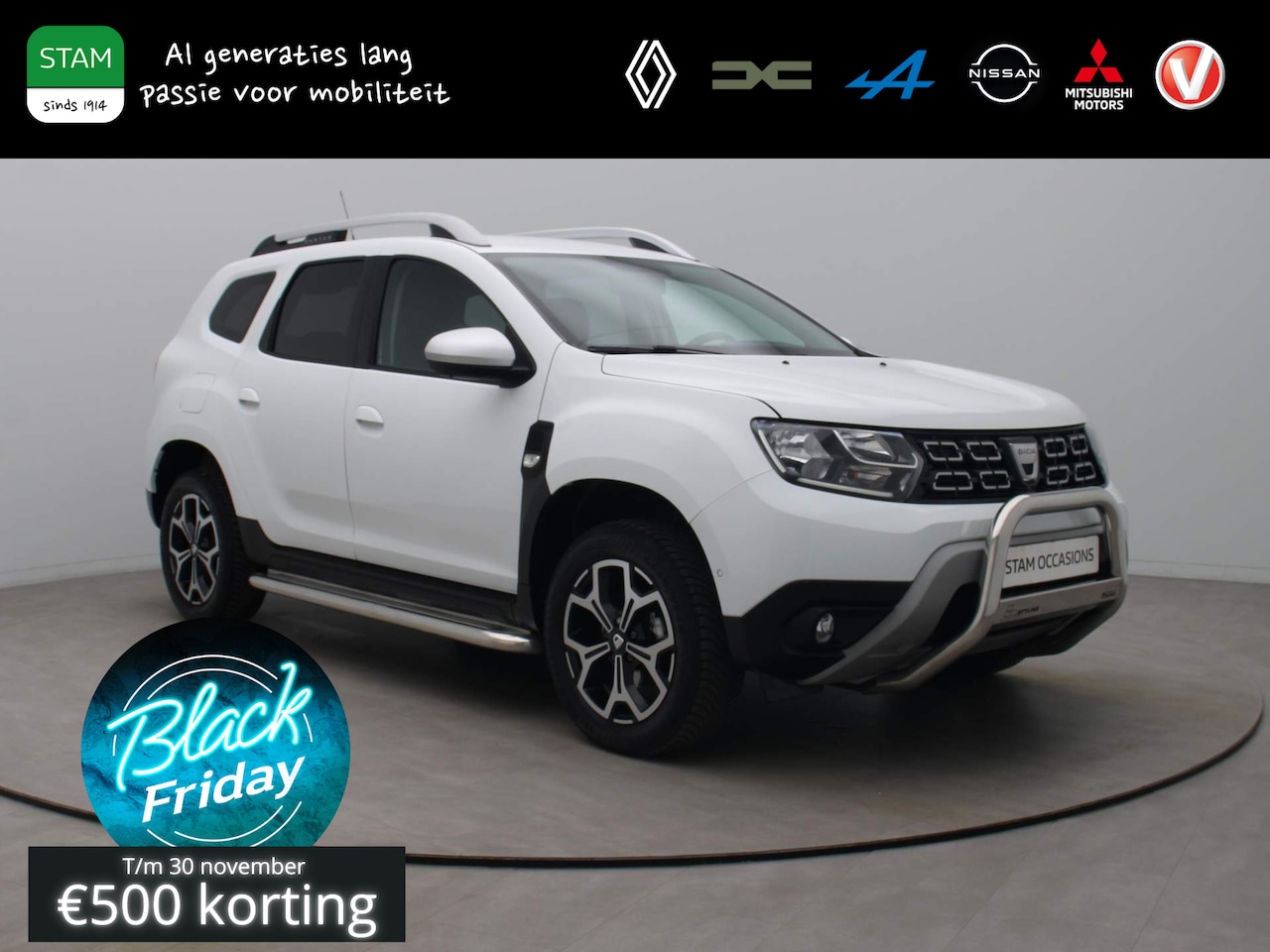 Dacia Duster - TCe 92pk Bi-Fuel Prestige Camera | Climate | Navi | Trekhaak - AutoWereld.nl