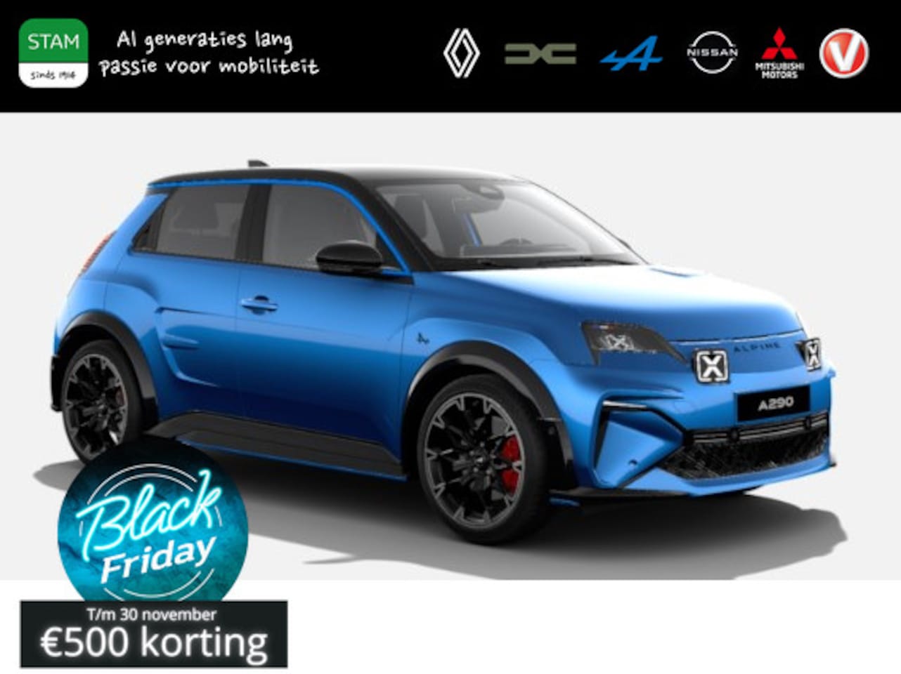 Alpine A290 - 220pk GT Performance 52 kWh LEVERING 2025 - AutoWereld.nl