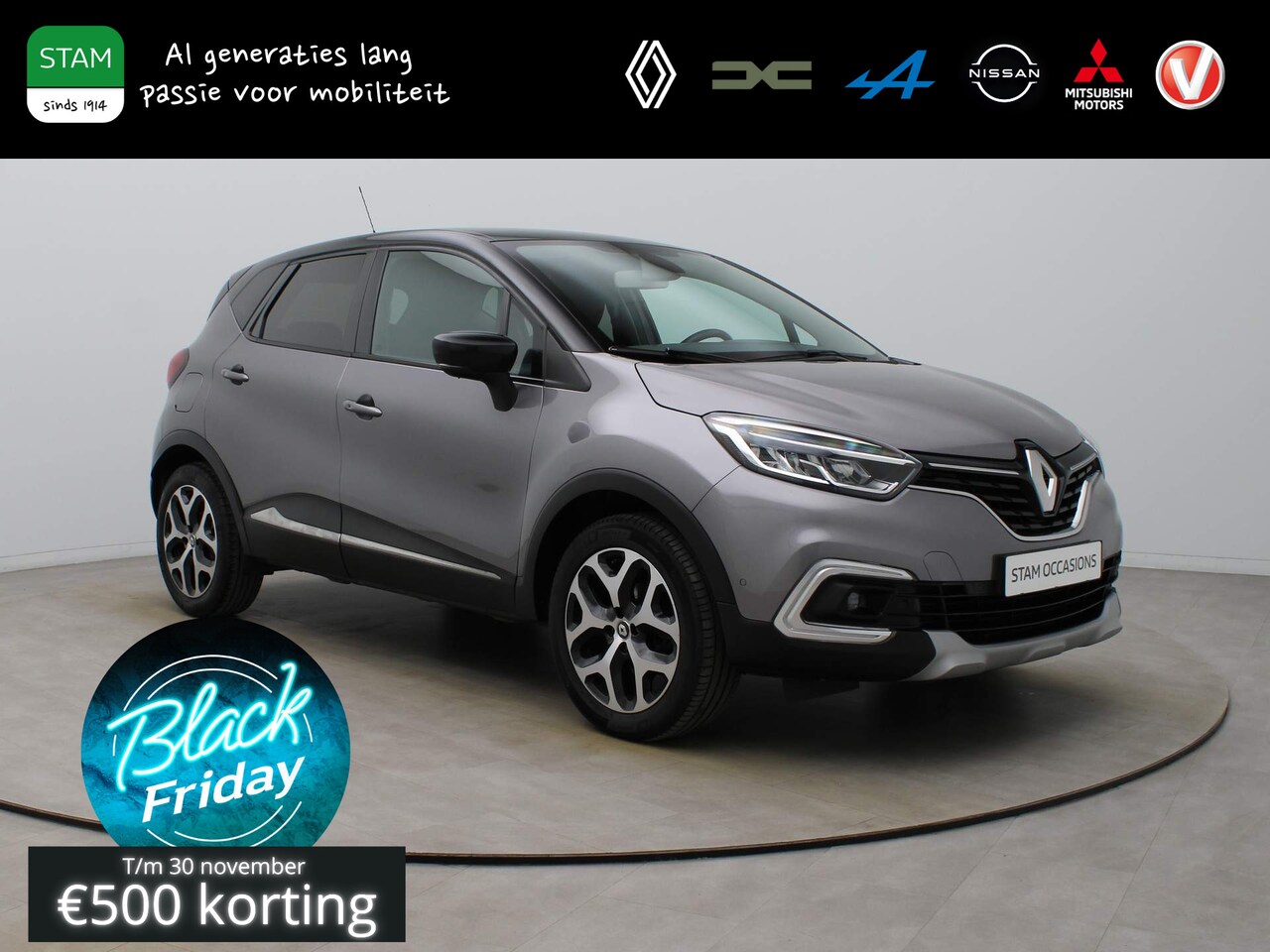 Renault Captur - TCe 90pk Intens Camera | Climate | Navi | Parksens. v+a - AutoWereld.nl