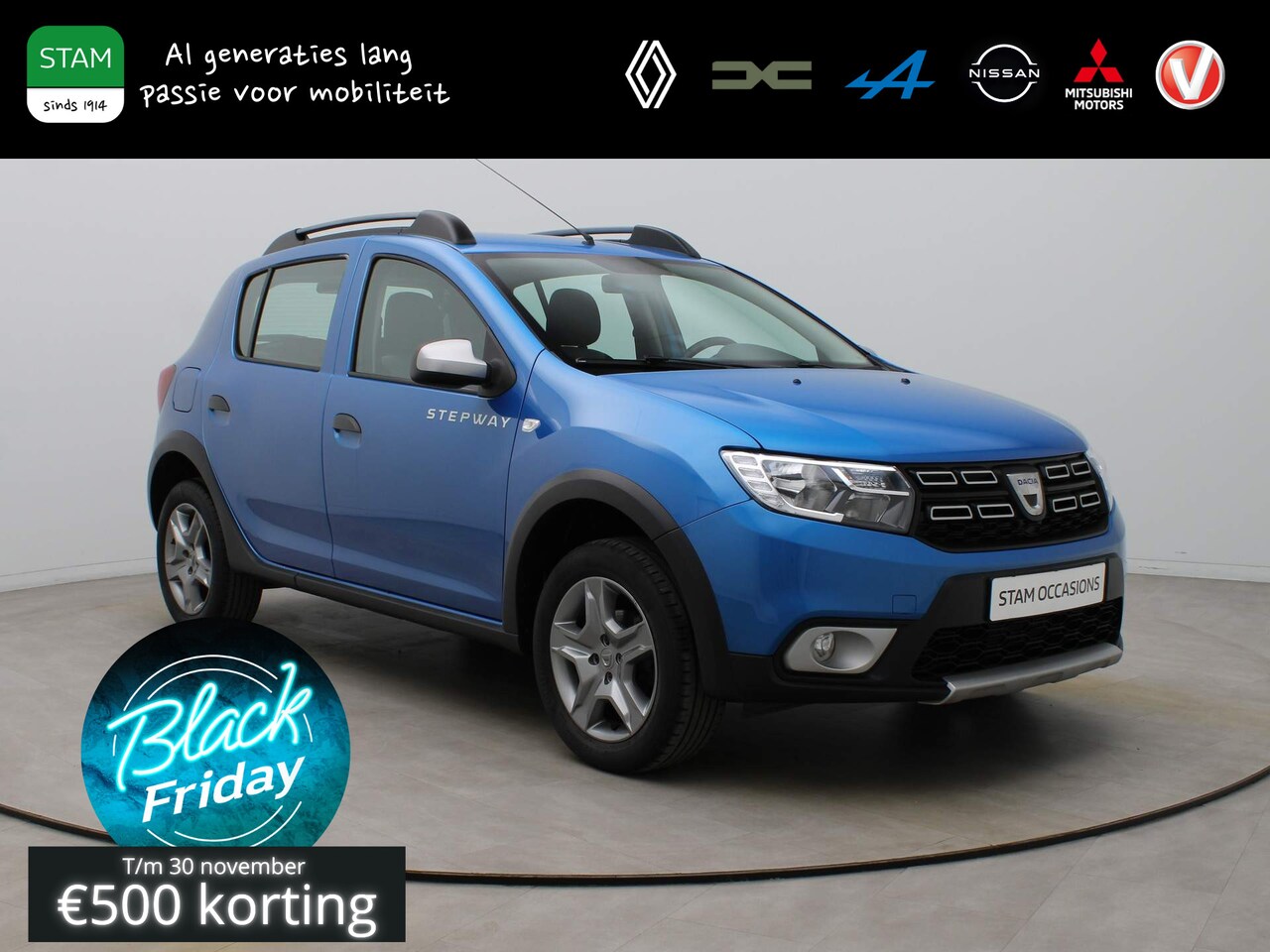 Dacia Sandero - TCe 90pk Bi-Fuel Laureate Airco | Camera | Navi | Parksens. achter - AutoWereld.nl