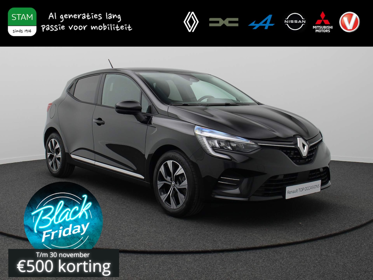 Renault Clio - TCe 90pk Evolution Airco | Dodehoeksensoren | Navi - AutoWereld.nl