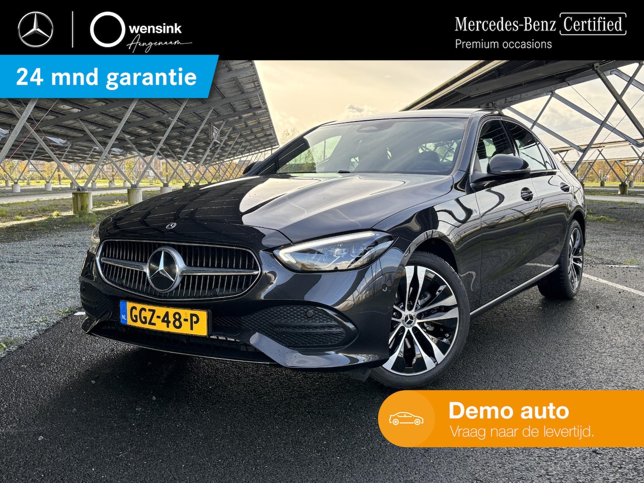 Mercedes-Benz C-klasse - 180 Luxury Line | Panoramadak | Apple Carplay/Android Auto | Memory stoelen | Sfeerverlich - AutoWereld.nl