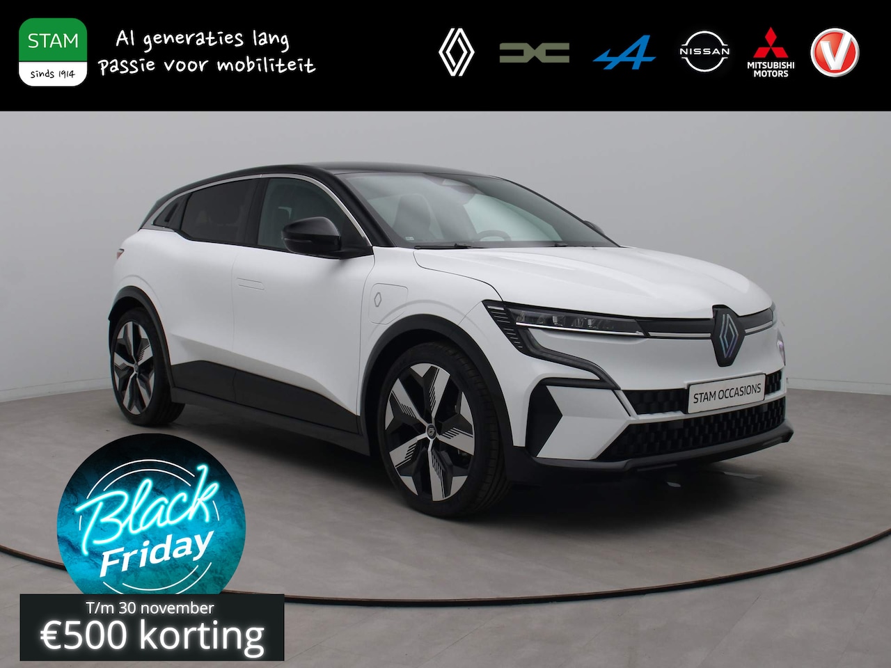 Renault Mégane E-Tech - EV60 220pk Optimum Charge Techno Camera | Climate | Navi | Stoel-/stuurverwarming - AutoWereld.nl