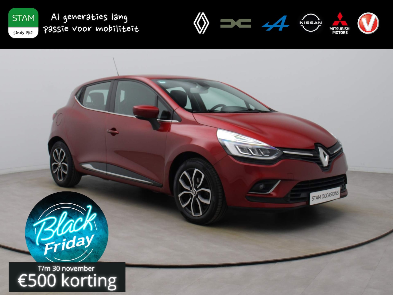 Renault Clio - TCe 90pk Intens Climate | Cruisecontrol | Navi | Parksens. achter - AutoWereld.nl