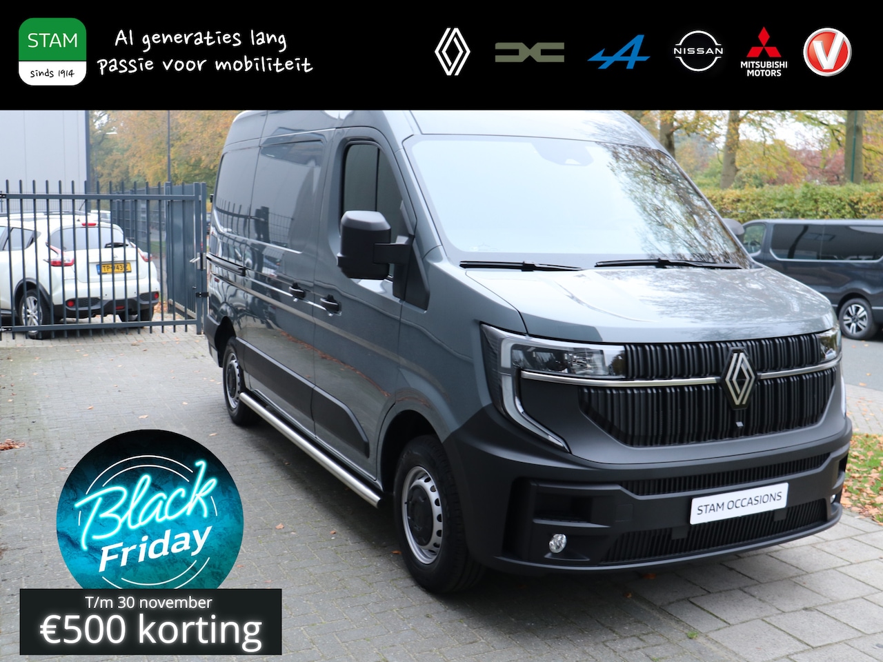 Renault Master - T35 2.0 dCi 130pk L2H2 Advance Carplay | Climate | Cruisecontrol | Parksens. achter | Trek - AutoWereld.nl