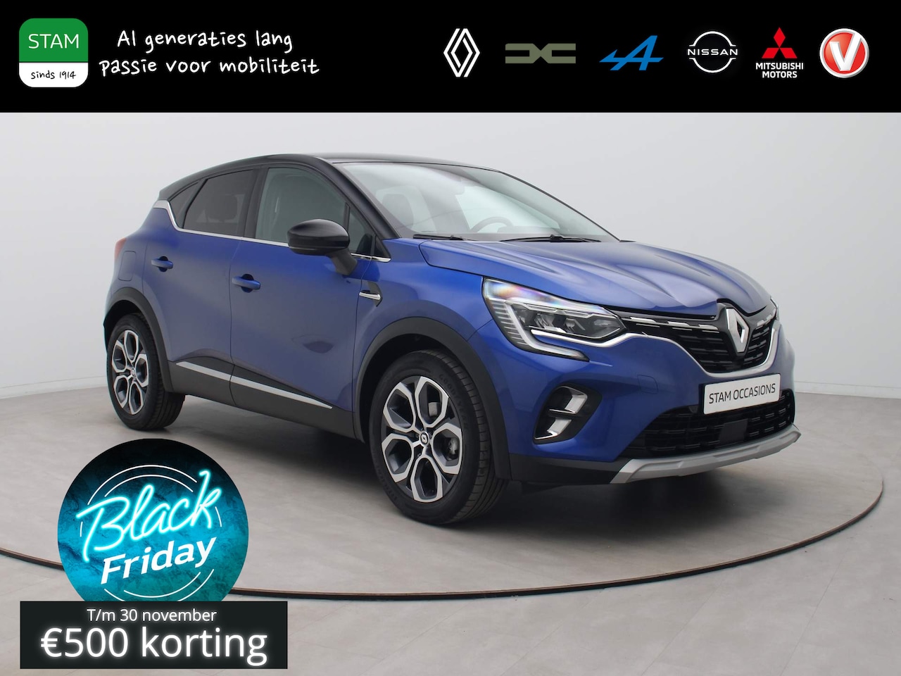 Renault Captur - TCe 90pk Techno Camera | Climate | Navi | Parksens. v+a - AutoWereld.nl