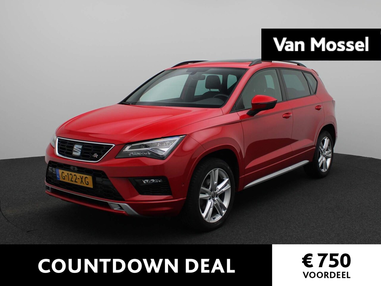 Seat Ateca - 1.5 TSI FR Business Intense 150 PK | LED Koplampen | Navigatie | Rondomzicht Camera | Appl - AutoWereld.nl